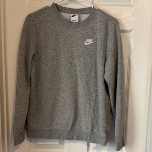 Nike Gray Crewneck Sweater